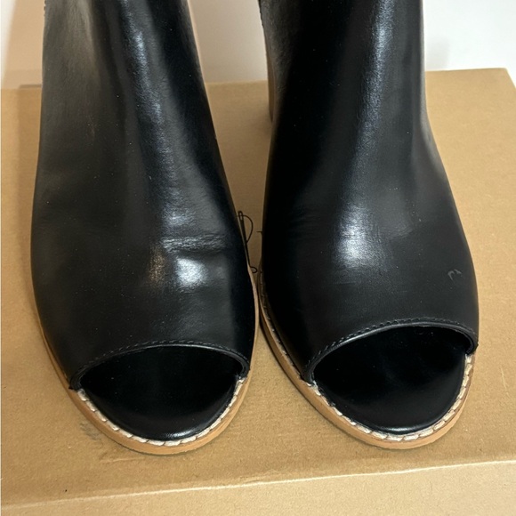Cole Haan Wrey Leather Sling Back Bootie Size 8.5 - Picture 6 of 10